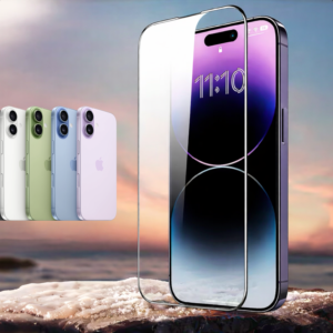 iPhone 17 9D Full Coverage Tempered Glass Screen Protector